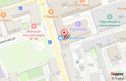 Шиномонтажная мастерская EuroShinka на карте