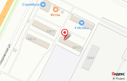 Магазин строительных материалов КомплектСтрой на Покровской улице на карте