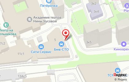 Автоателье Color Glo на улице Мельникова на карте