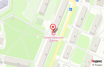 Салон-парикмахерская Данта на карте