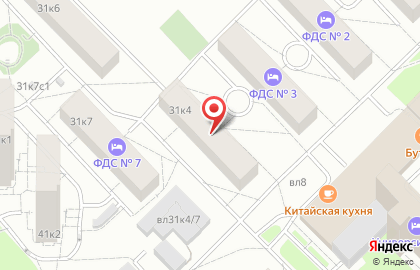 Общежитие на Университете на карте