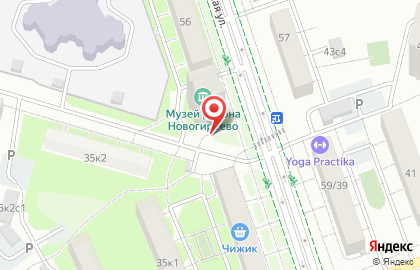 Новогиреево в Новогиреево на карте
