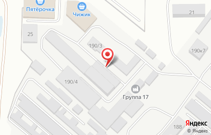 Торгово-производственная фирма Арасан в Тракторозаводском районе на карте