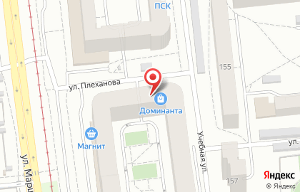 Доминанта на улице Маршала Жукова на карте