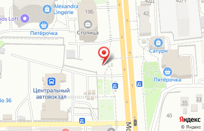 Магазин ТехноШтаб в Коминтерновском районе на карте