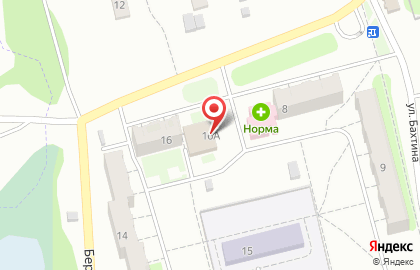 Продовольственный магазин Ирис в Автозаводском районе на карте