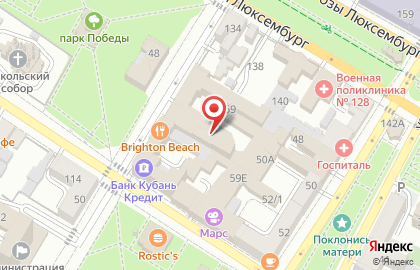 Клуб айкидо Gambaru Dojo на улице Карла Либкнехта на карте