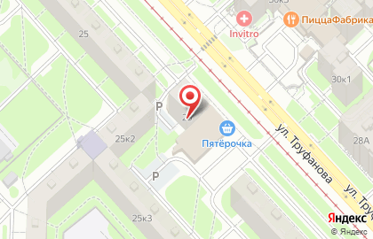 Сеть супермаркетов Пятерочка в Дзержинском районе на карте