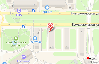 Нотариус Бондарева И.В. на карте