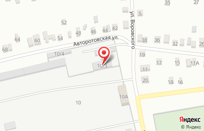 АСТ-Сервис, торгово-сервисная компания на улице Воровского на карте