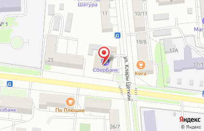 Универмаг в Москве на карте