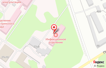 Новочебоксарская городская больница на Коммунистической улице на карте