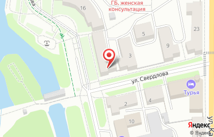 Конструктор современного бизнеса на улице Свердлова на карте