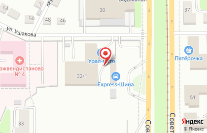 Магазин автозапчастей Детали машин на Советской улице на карте