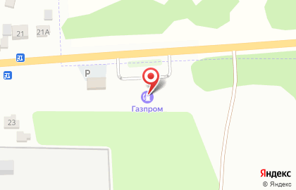 СТО Газпром в Донском на карте