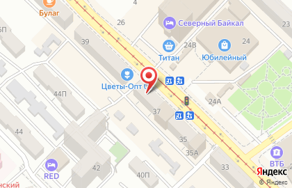 Магазин Байкал на улице Гагарина на карте