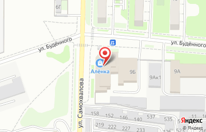 Компания ЭкоМаш на улице Будённого на карте