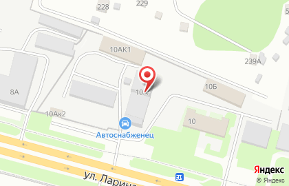 Автоснабженец на карте