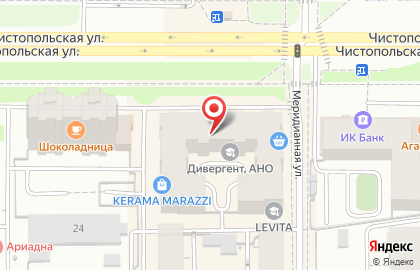 Банк ВТБ 24 на Чистопольской улице, 26 на карте