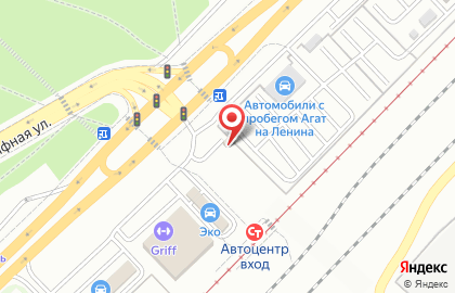 Шиномонтажная мастерская в Краснооктябрьском районе на карте