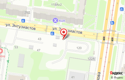 Автостоянка в Барнауле на карте
