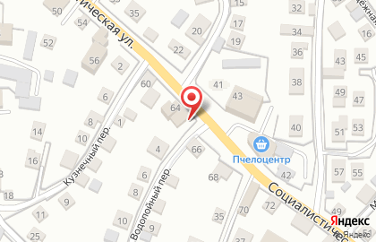 Торгово-сервисная компания Алтаймедтехника на Социалистической улице на карте