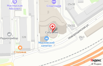 БЦ Собрание в Московском районе на карте