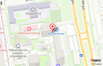 Магазин продуктов в Новосибирске на карте