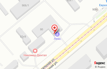 Автошкола Люкс в Нижнем Тагиле на карте