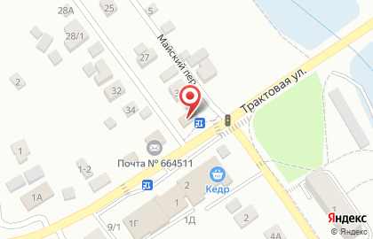 Аптека от Склада на Трактовой улице в Пивоварихе на карте