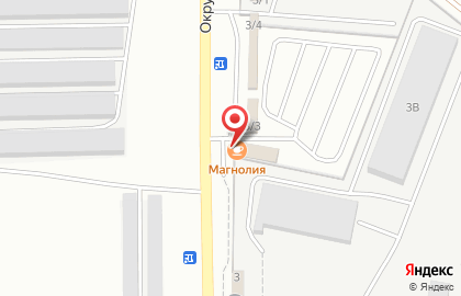 Кафе Магнолия в Октябрьском районе на карте