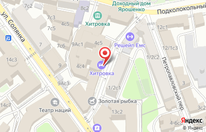 Бизнес-центр На Певческом на карте