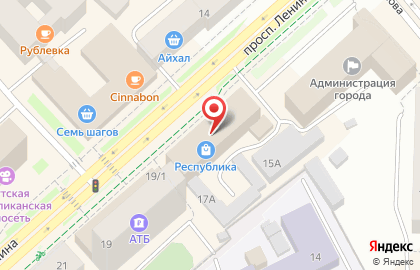 Открытие Инвестиции на проспекте Ленина на карте