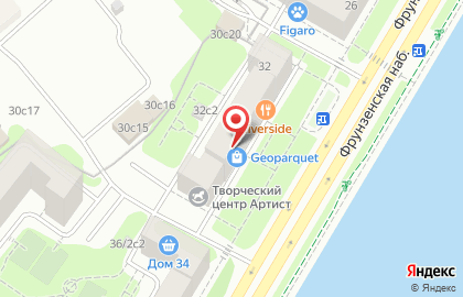 Компания Кноб Хаус на Фрунзенской набережной на карте