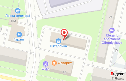 Интернет-магазин Detroit на Олимпийской улице на карте