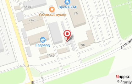 Торговая компания Сваркомплект на Автозаводской улице на карте