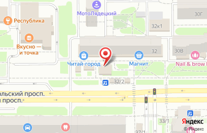 Кафе-пекарня Румяный каравай на Комсомольском проспекте на карте