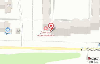 Мончегорская центральная районная больница в Мончегорске на карте