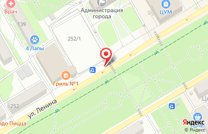 Продуктовый магазин в Барнауле на карте