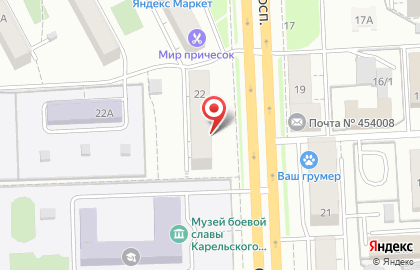Сеть автомагазинов Колор на Свердловском тракте на карте