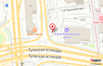 Парковка Гормост в Холодильном переулке на карте