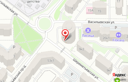 СберБанк России на Васильевской улице на карте
