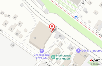 Торговая компания ЛакКом-НСК в Первомайском районе на карте