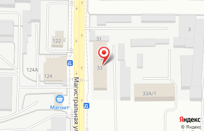Компания Натяжные потолки ЭВИТА на Магистральной улице на карте