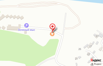 База отдыха Зеленый мыс в Красноармейском районе на карте