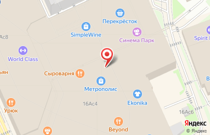 КРЕДИТ ЕВРОПА БАНК на Войковской на карте