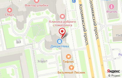 Теплый Дом в Санкт-Петербурге на карте