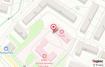 Торгово-сервисная фирма Медтехника-1 в Санкт-Петербурге на карте