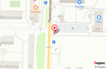 Автостоянка в Новосибирске на карте