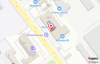 Автомастерская Мотор-Чип на карте